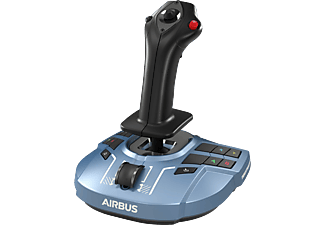 THRUSTMASTER TCA Sidestick X Airbus Edition - Joystick (Nero/blu/bianco)