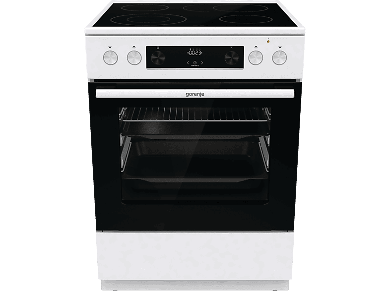 GORENJE GECS6C70WPA Standherd (EEK A, Elektrokochfeld, 71 l) Standherd ...