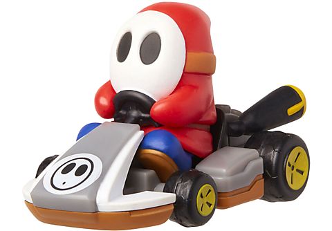 Figura - NINTENDO Super Mario Kart Racers  Shy Guy, Rojo