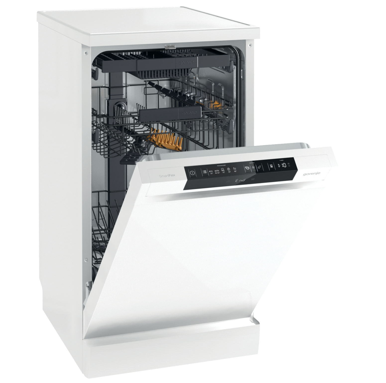 GS541D10W Line breit, (Standgerät, dB GORENJE 448 (A), 45 mm Advanced Geschirrspüler D)