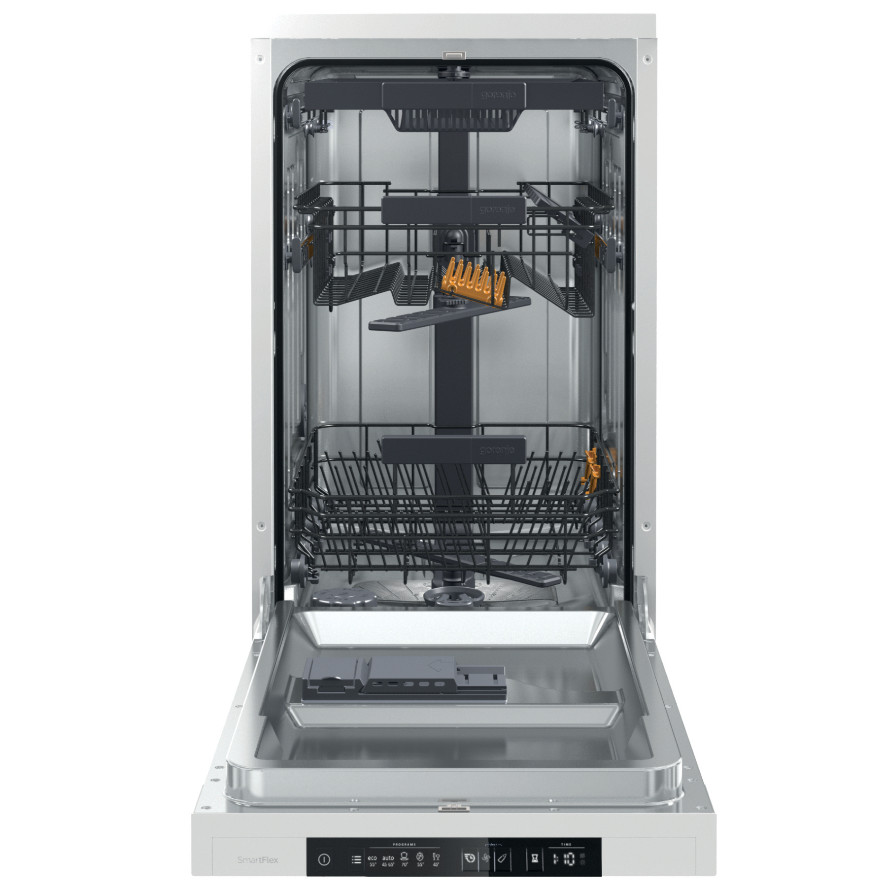 GS541D10W Line breit, (Standgerät, dB GORENJE 448 (A), 45 mm Advanced Geschirrspüler D)