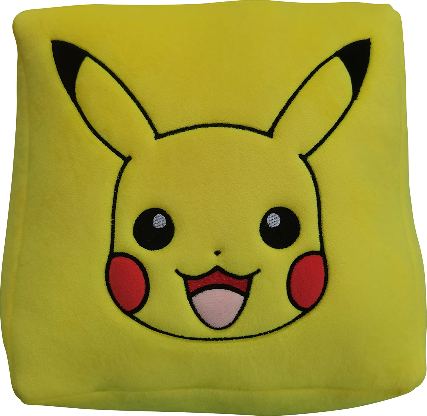 LYO Pokémon Cube - Pikachu - Dés en peluche (Jaune / noir / rouge)