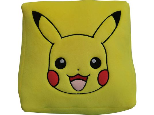 LYO Pokémon Cube - Pikachu - Dés en peluche (Jaune / noir / rouge)