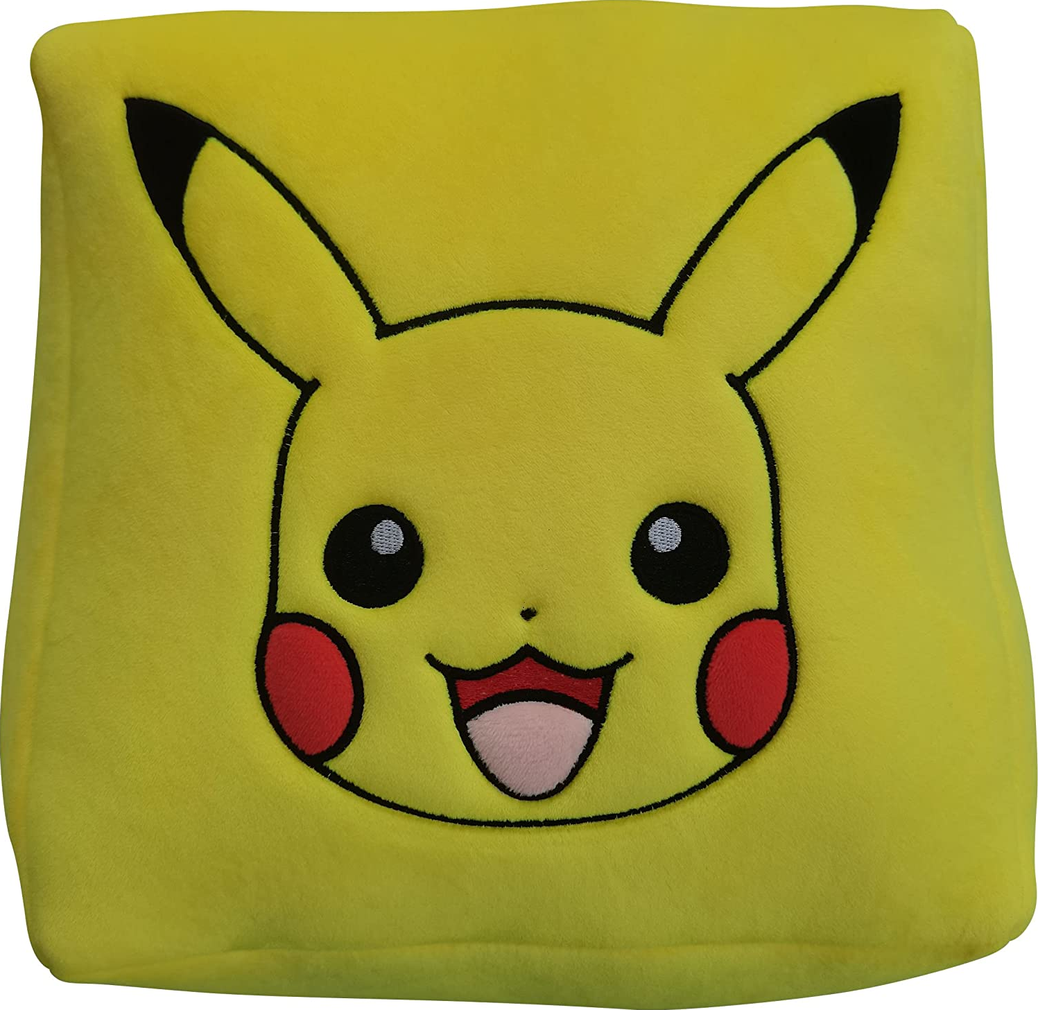 LYO Pokémon Cube - Pikachu - Dado di peluche (Giallo/nero/rosso)