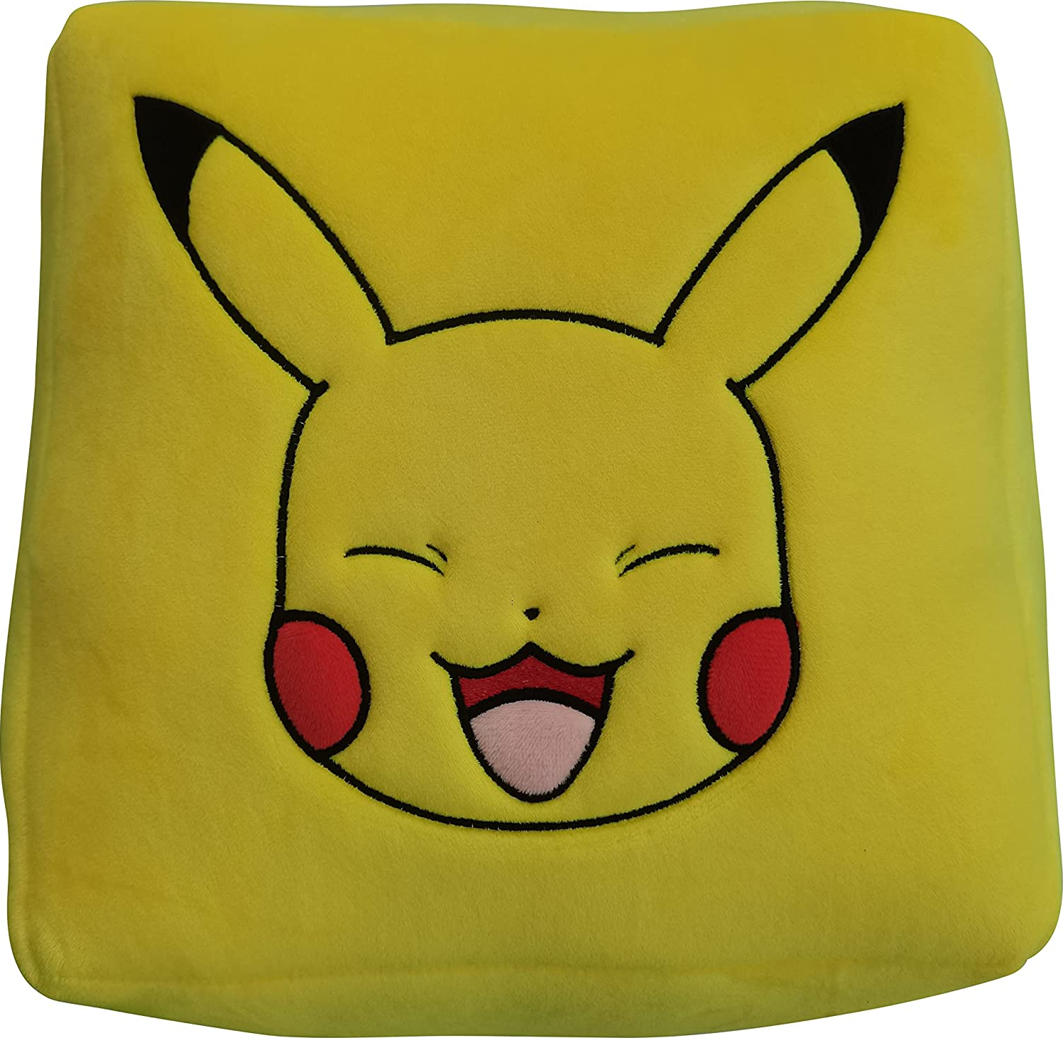 LYO Pokémon Cube - Pikachu - Dés en peluche (Jaune / noir / rouge)