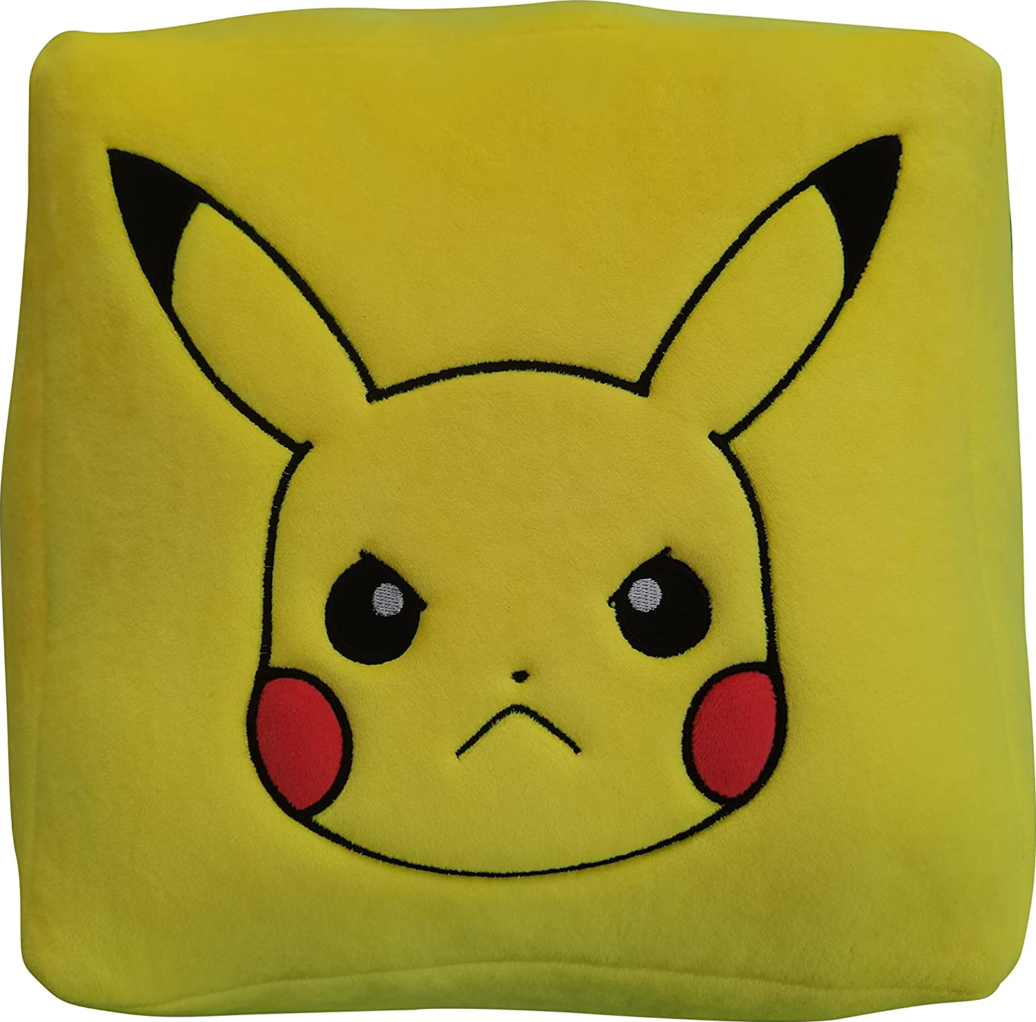 LYO Pokémon Cube - Pikachu - Dés en peluche (Jaune / noir / rouge)