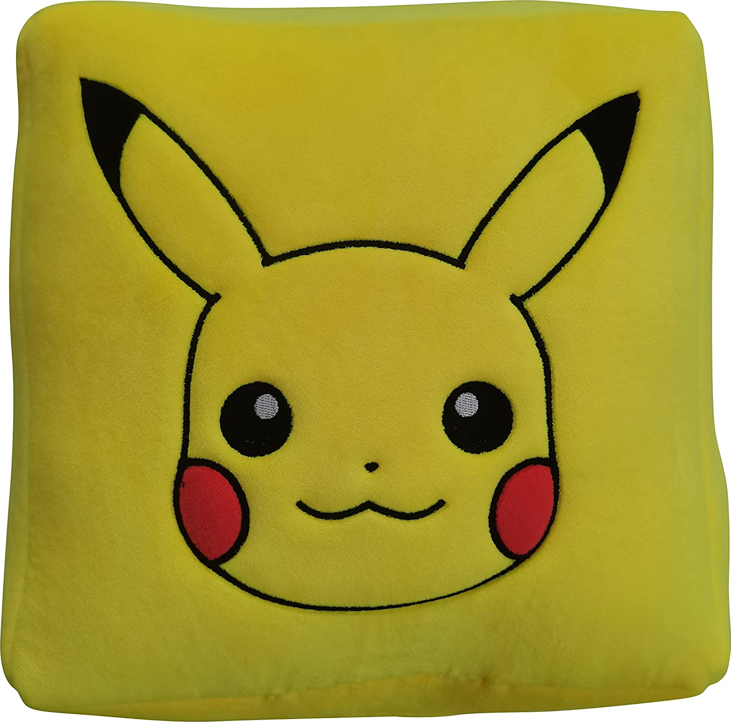 LYO Pokémon Cube - Pikachu - Dés en peluche (Jaune / noir / rouge)