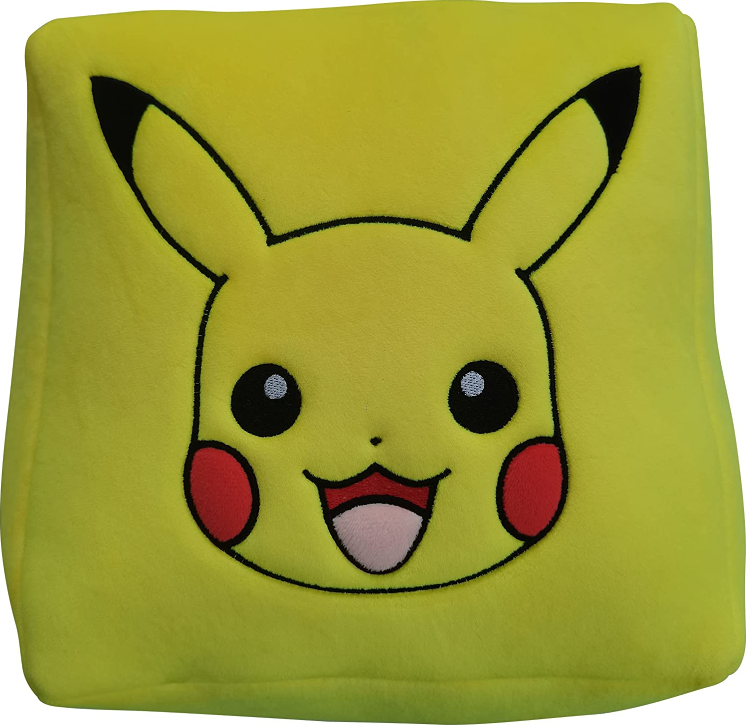 LYO Pokémon Cube - Pikachu - Dés en peluche (Jaune / noir / rouge)