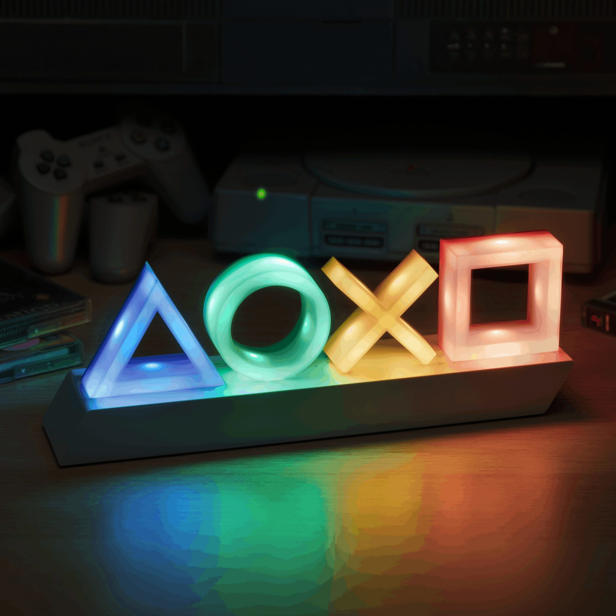 PALADONE PlayStation Heritage Icons - Lumière de décoration (Multicolore)