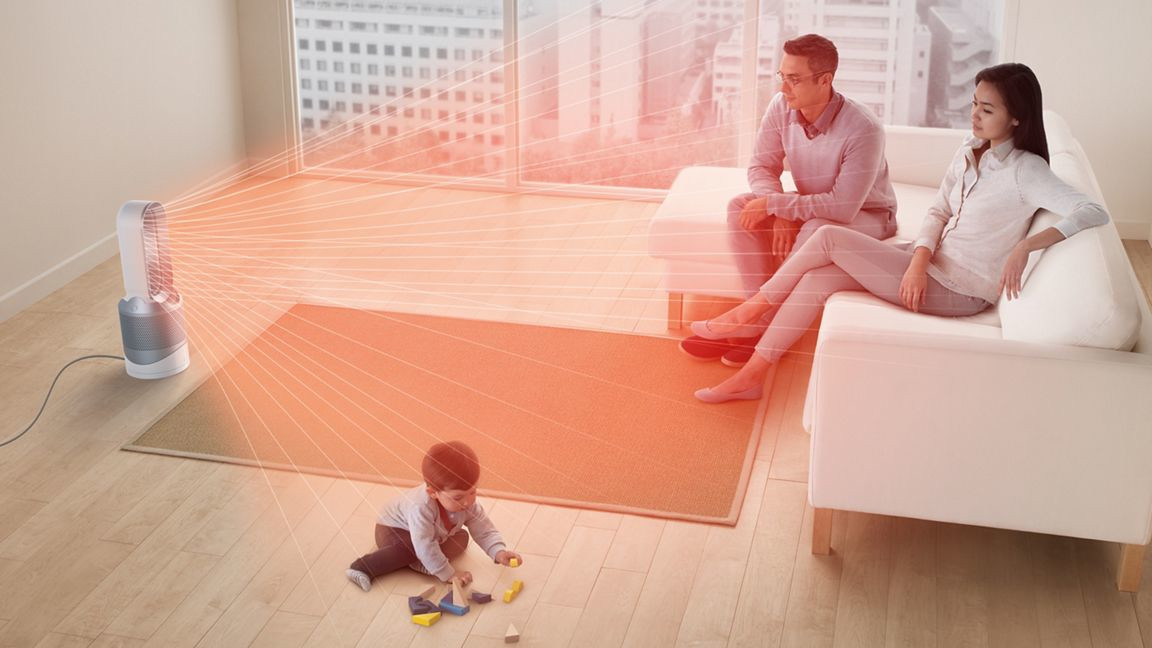 DYSON Luchtreiniger - Verwarmingsventilator Pur Hot Cool (HP00)