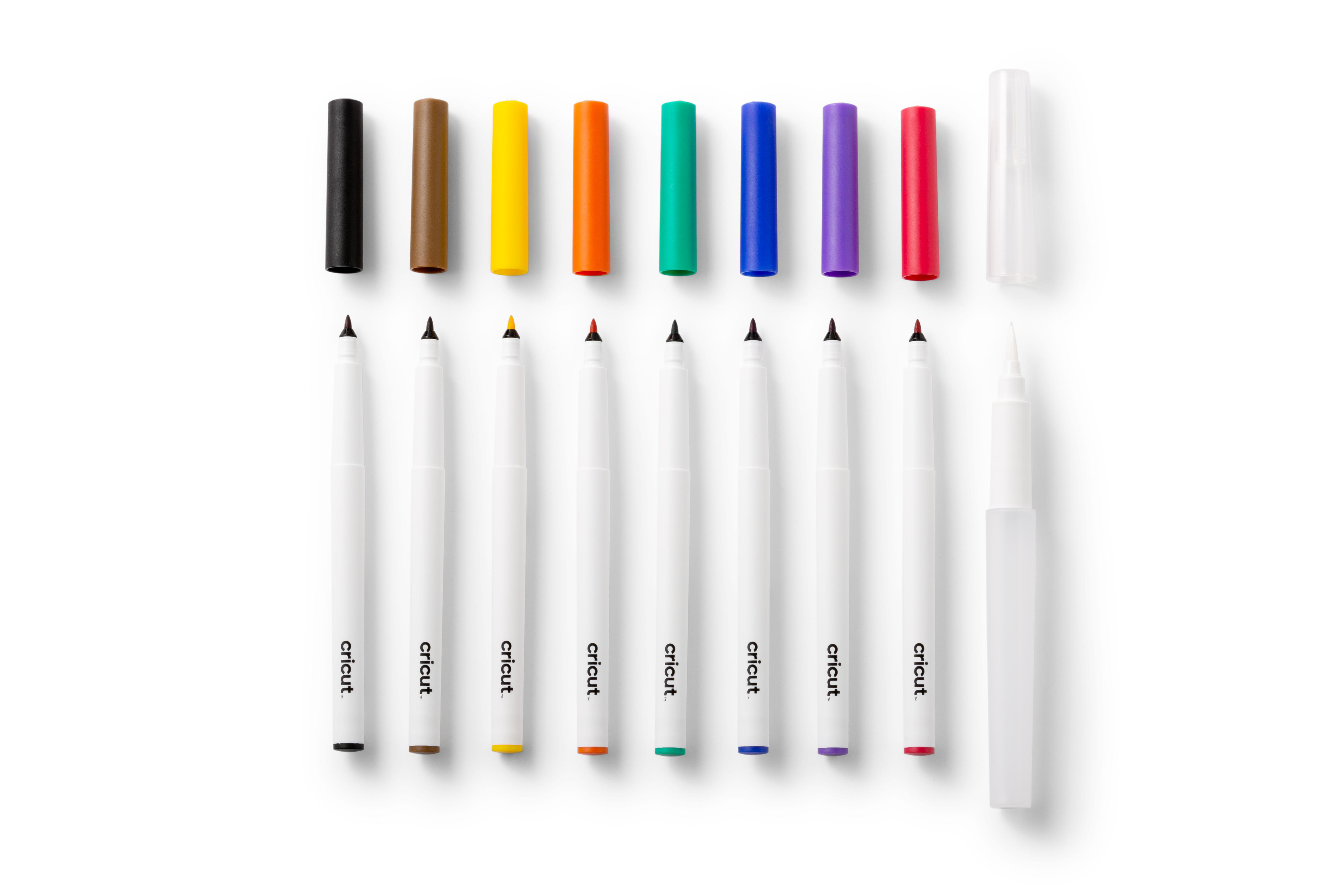CRICUT Joy Set mit Mehrfarbig Stifte Aquarellpinsel