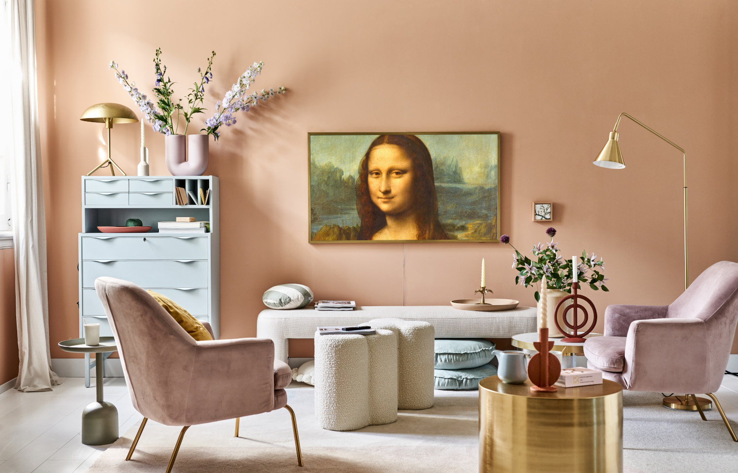 SAMSUNG The Frame 55" QLED 4K Smart TV QE55LS03BAUXXN - QLED 4K - QLED-tv - 55 inch