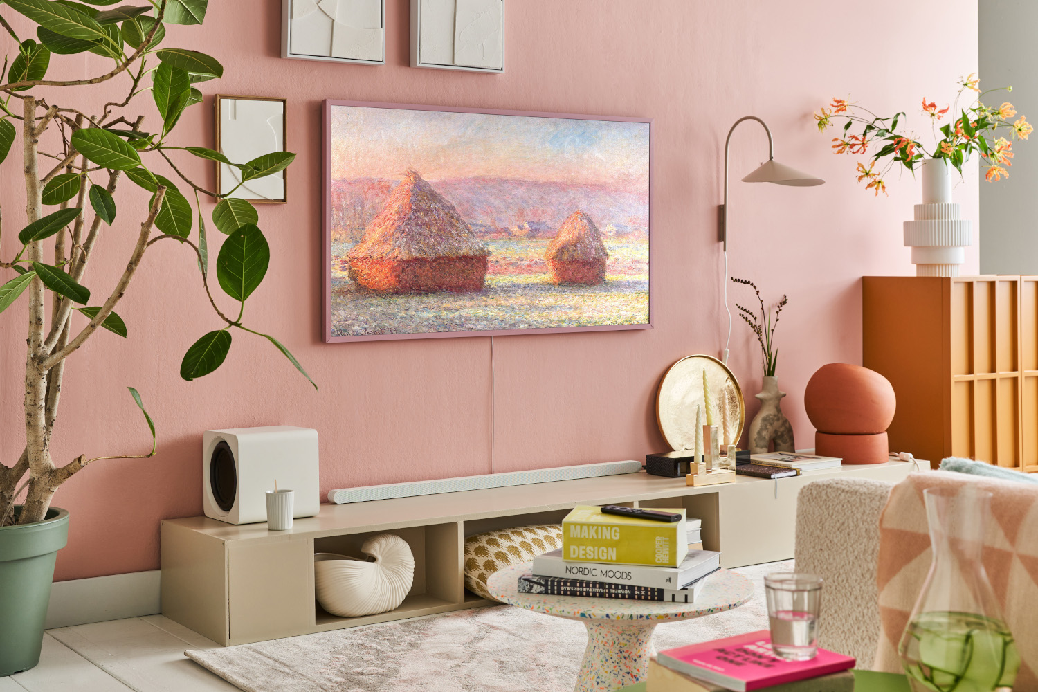 SAMSUNG The Frame 55" QLED 4K Smart TV QE55LS03BAUXXN - QLED 4K - QLED-tv - 55 inch