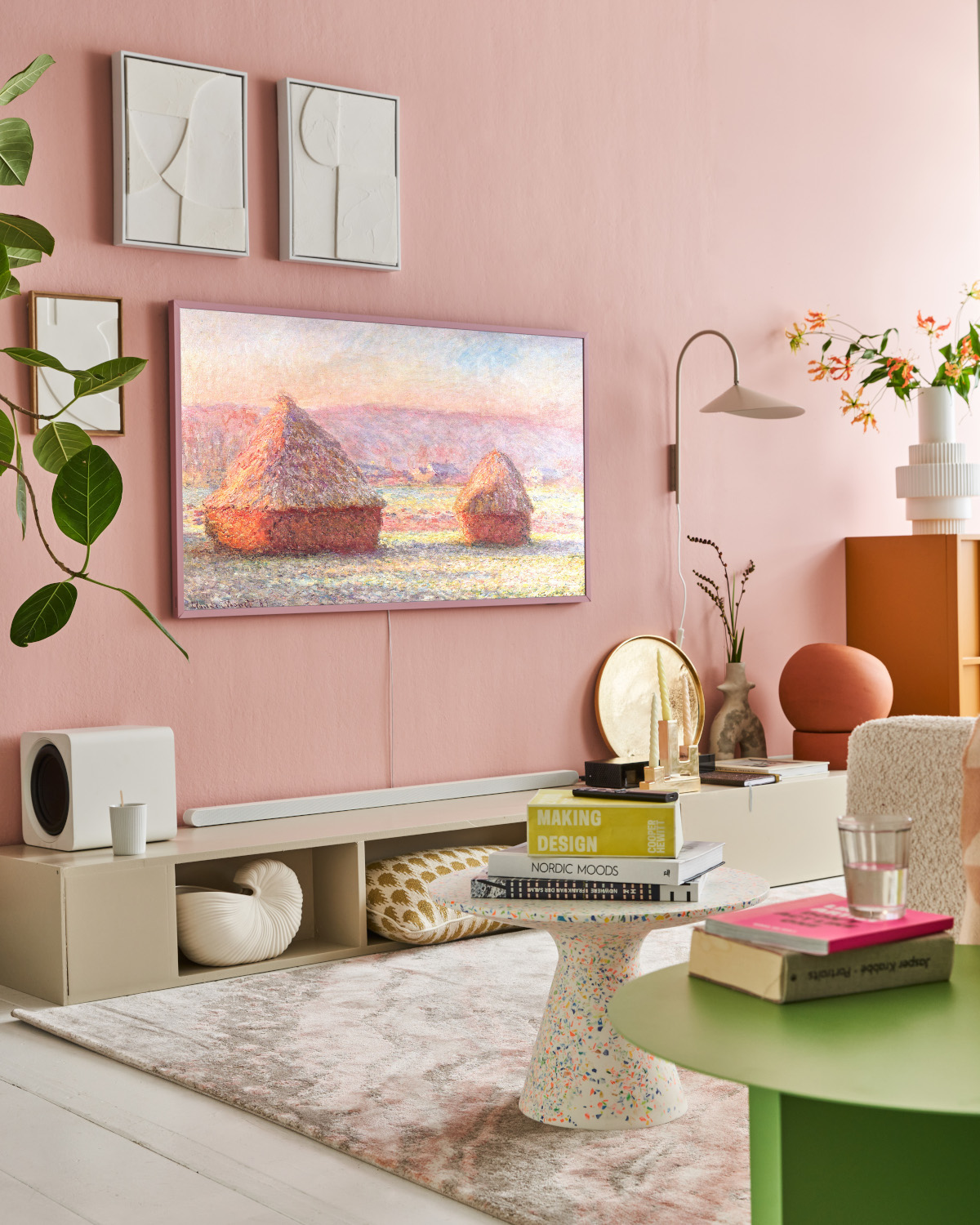 SAMSUNG The Frame 55" QLED 4K Smart TV QE55LS03BAUXXN - QLED 4K - QLED-tv - 55 inch