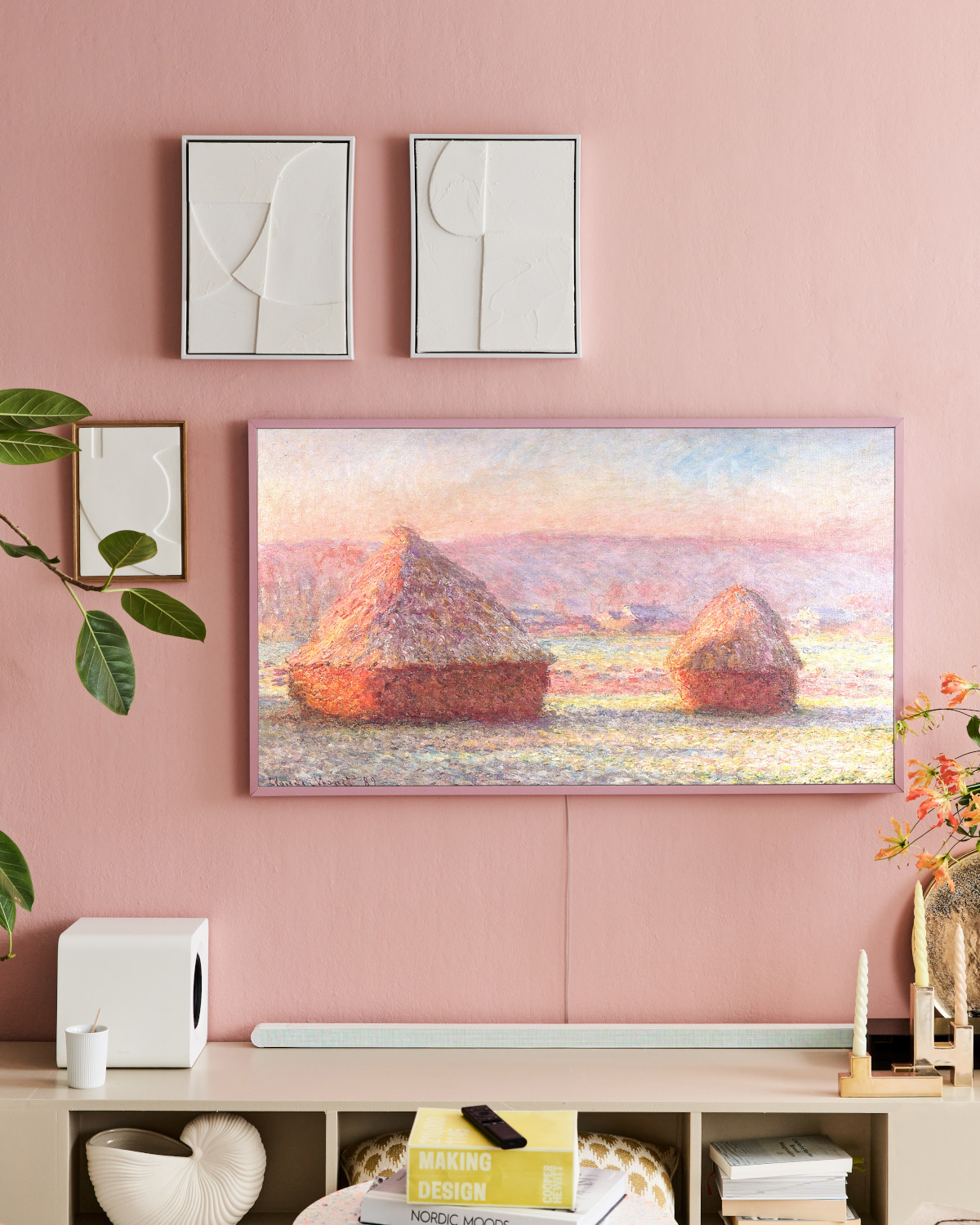SAMSUNG The Frame 55" QLED 4K Smart TV QE55LS03BAUXXN - QLED 4K - QLED-tv - 55 inch