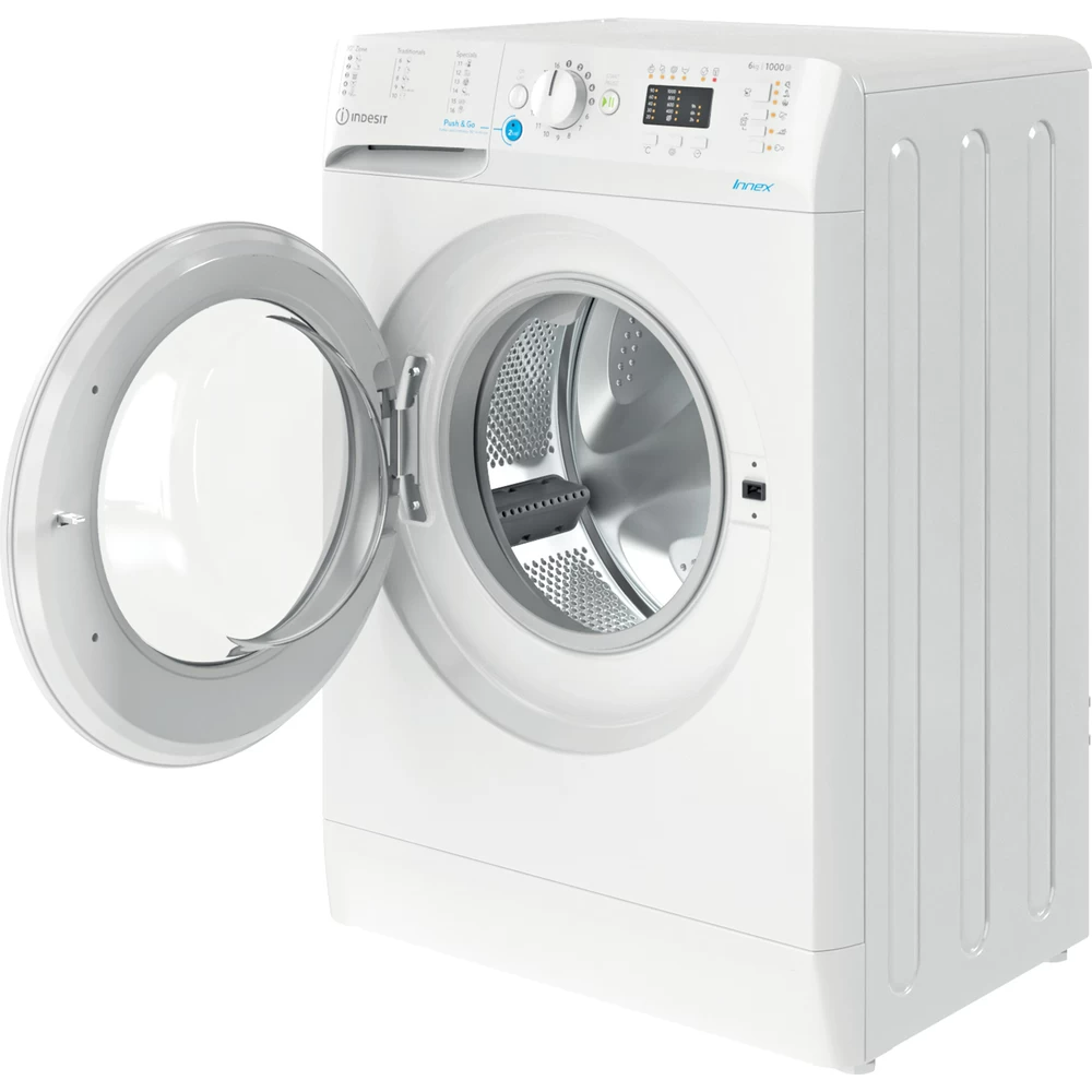 INDESIT BWSA 61051 W EU N elöltöltős keskeny mosógép