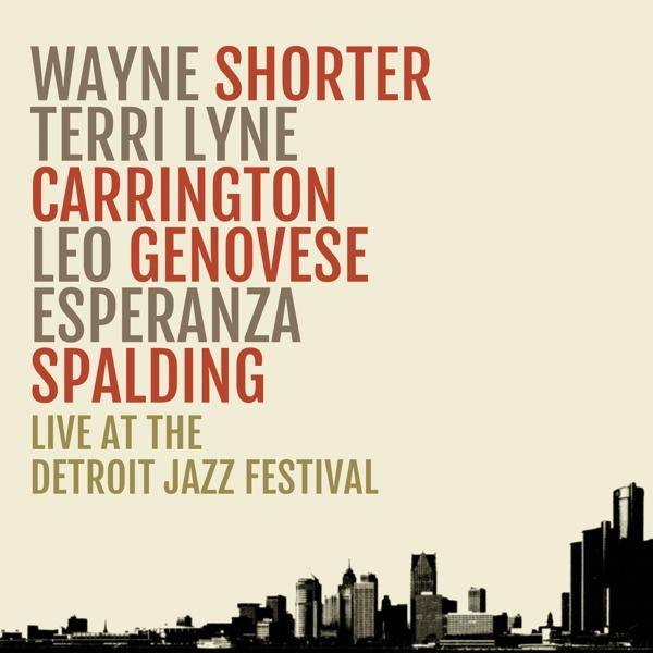 Album borító szöveggel: Wayne Shorter, Terri Lyne Carrington, Leo Genovese, Esperanza Spalding.