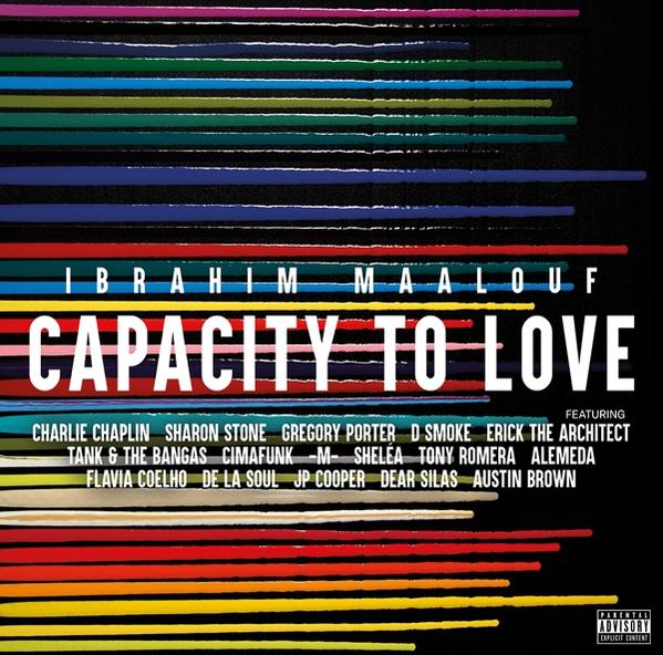 Album borítója a következő szöveggel: Ibrahim Maalouf, Capacity to Love.