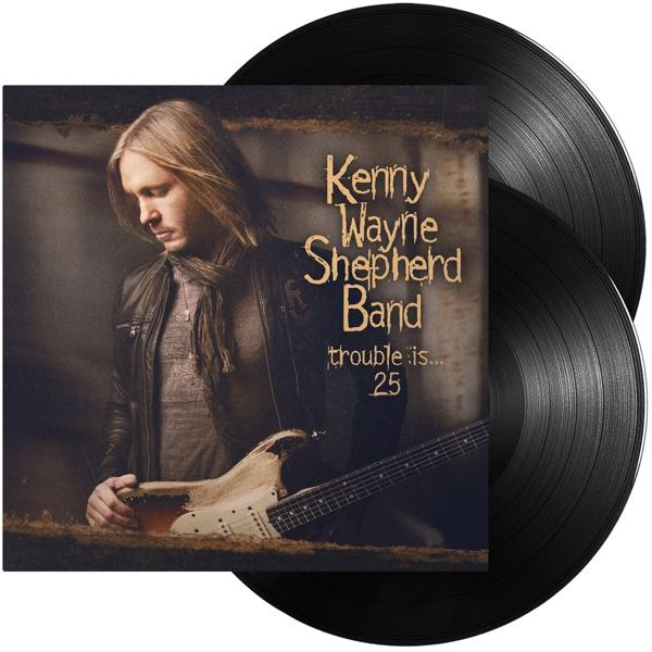 A Kenny Wayne Shepherd Band album borítója két fekete bakelitlemezzel. A borítón az énekes képe látható.