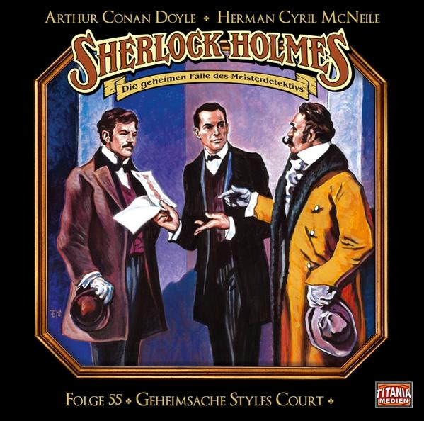 Holmes Sherlock - Geheimsache Styles Court - Folge 55  - (CD)