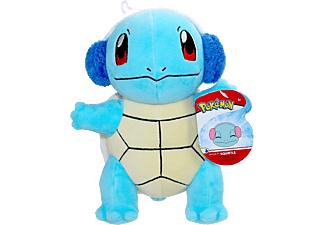 JAZWARES Pokémon: Holiday - Schiggy - Pupazzo di peluche (Blu/crema/nero)