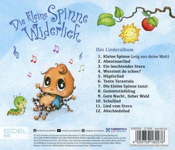 Die Kleine Spinne Widerlich - Das Liederalbum  - (CD)