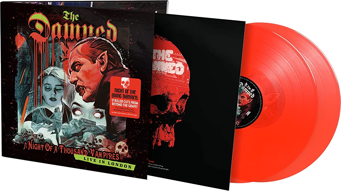 The Damned - A Night Of Thousand Vampires (Transparent Red Vinyl) (Vinyl LP (nagylemez))