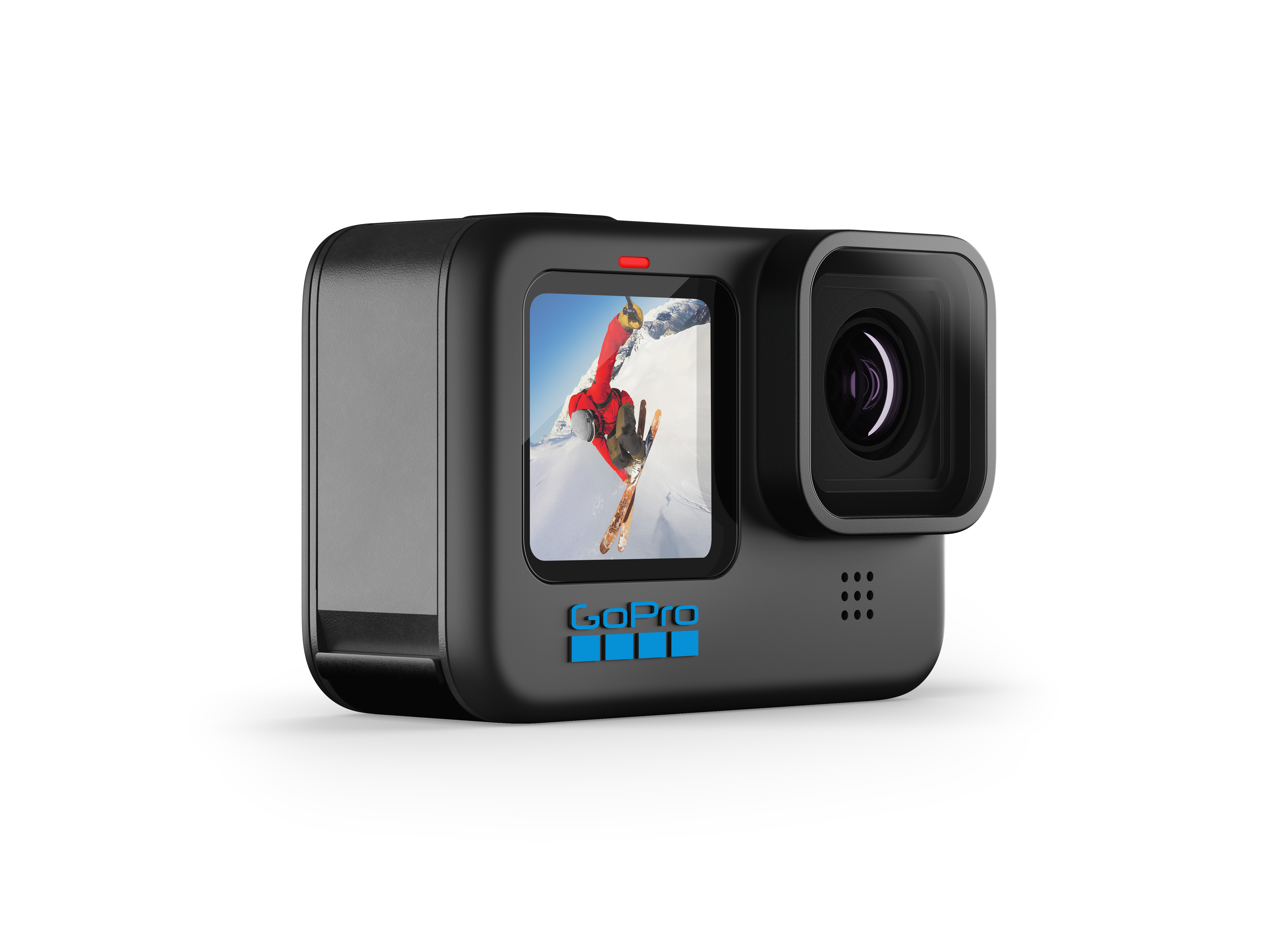 Cámara deportiva - GoPro Hero 10 Black, 5.3K60, 23 MP, SuperFoto, HDR, HyperSmooth 4.0, Sumergible 10m, Negro