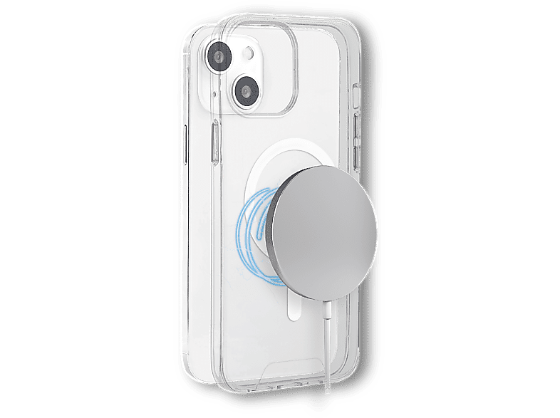 Funda móvil - ISY ISC-1108, Apple, iPhone 14 Plus, Transparente