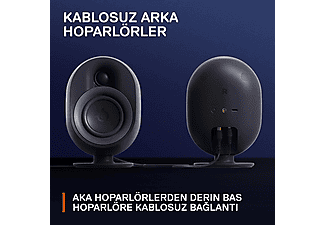 STEELSERIES Arena 9 Rgb 5.1 Surround Optik ve Bluetooth Bağlantılı Oyun Hoparlörü Siyah_3