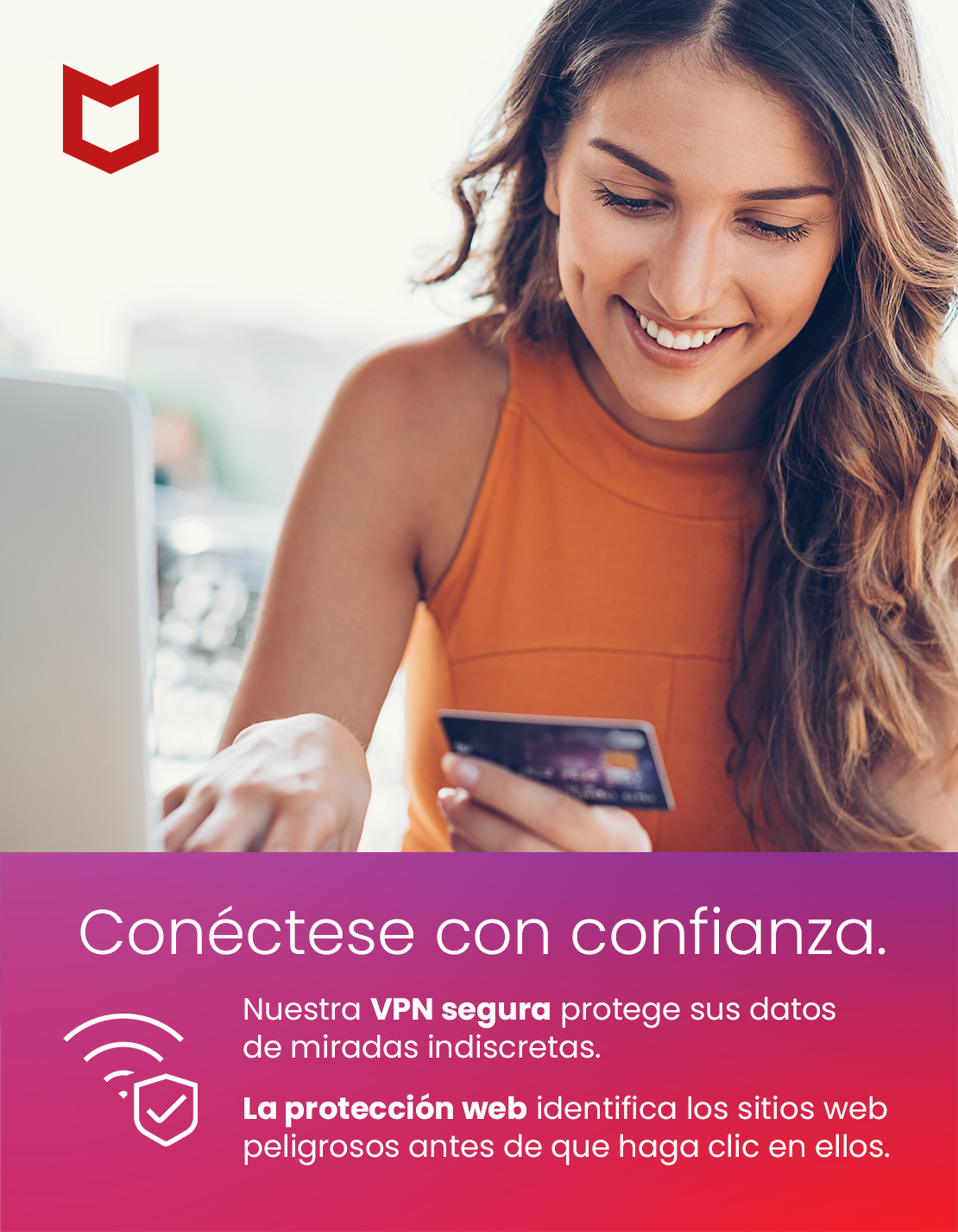 Antivirus - McAfee® LiveSafe (Dispositivos ilimitados) + VPN 5 dispositivos, Admin. contraseñas (Windows®/Mac®/Android/iOS), Suscripción de 1 año