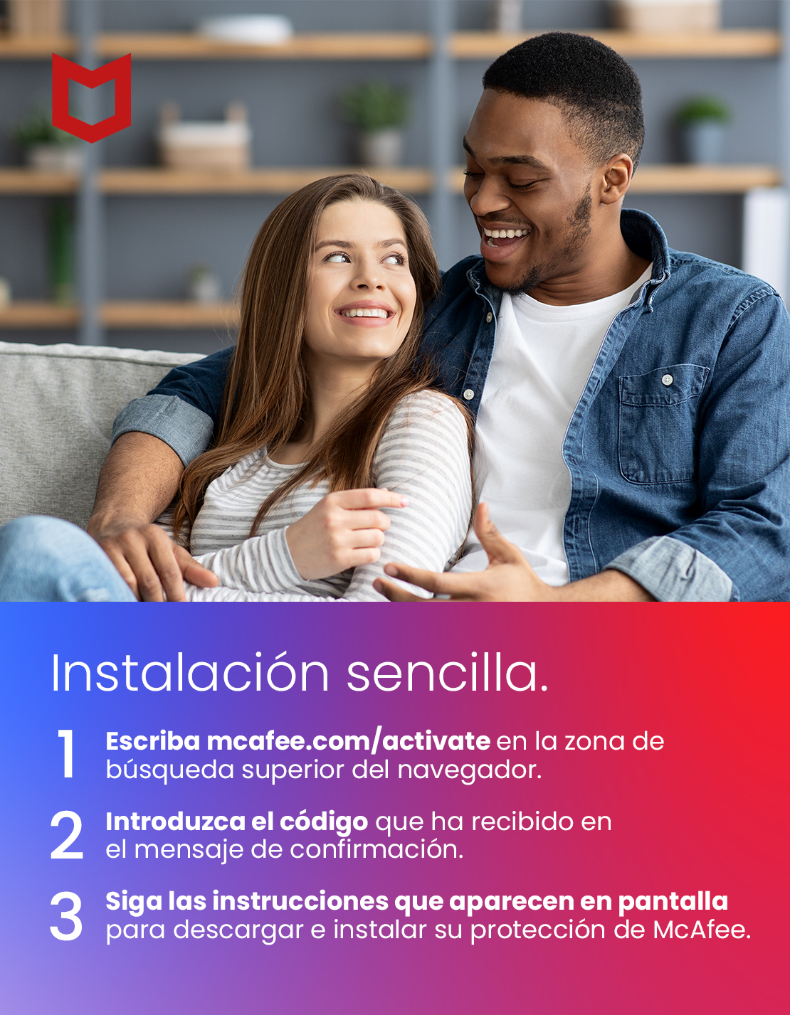 Antivirus - McAfee® Internet Security, Seguridad en Internet, 3 dispositivos (Windows®/Mac®/Android/iOS), Suscripción de 1 año