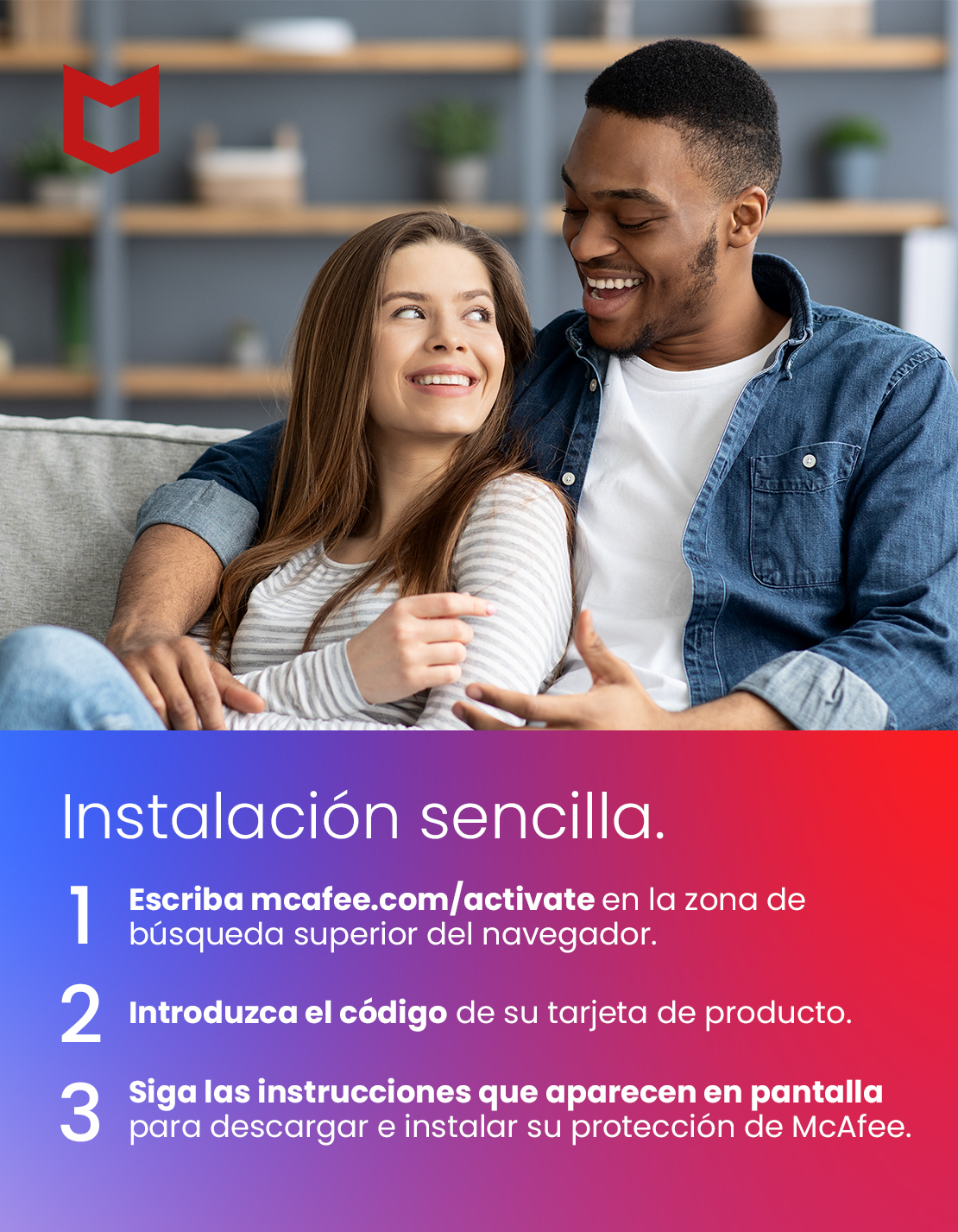 Antivirus - McAfee® Internet Security, Seguridad en Internet, 3 dispositivos (Windows®/Mac®/Android/iOS), Suscripción de 1 año