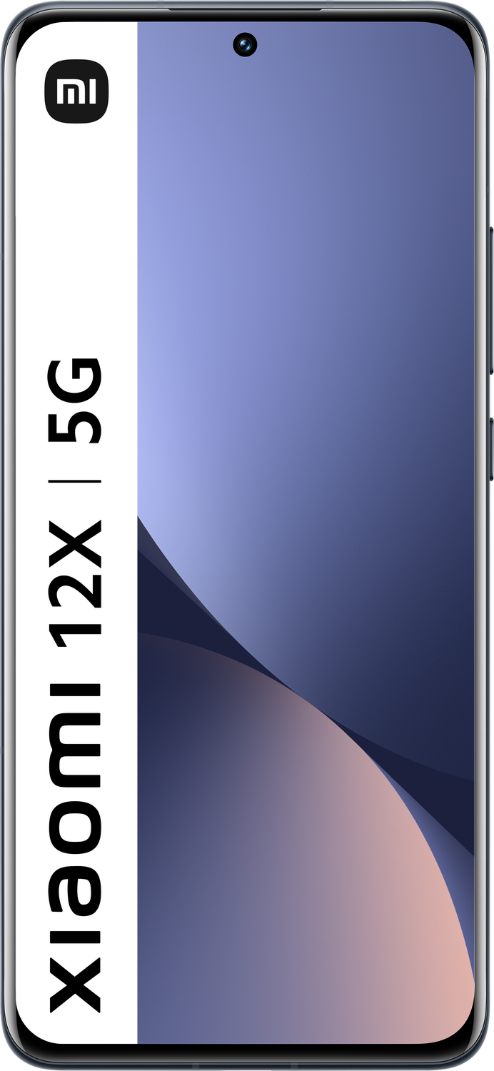 Un smartphone con pantalla grande, bisel negro y cámara.