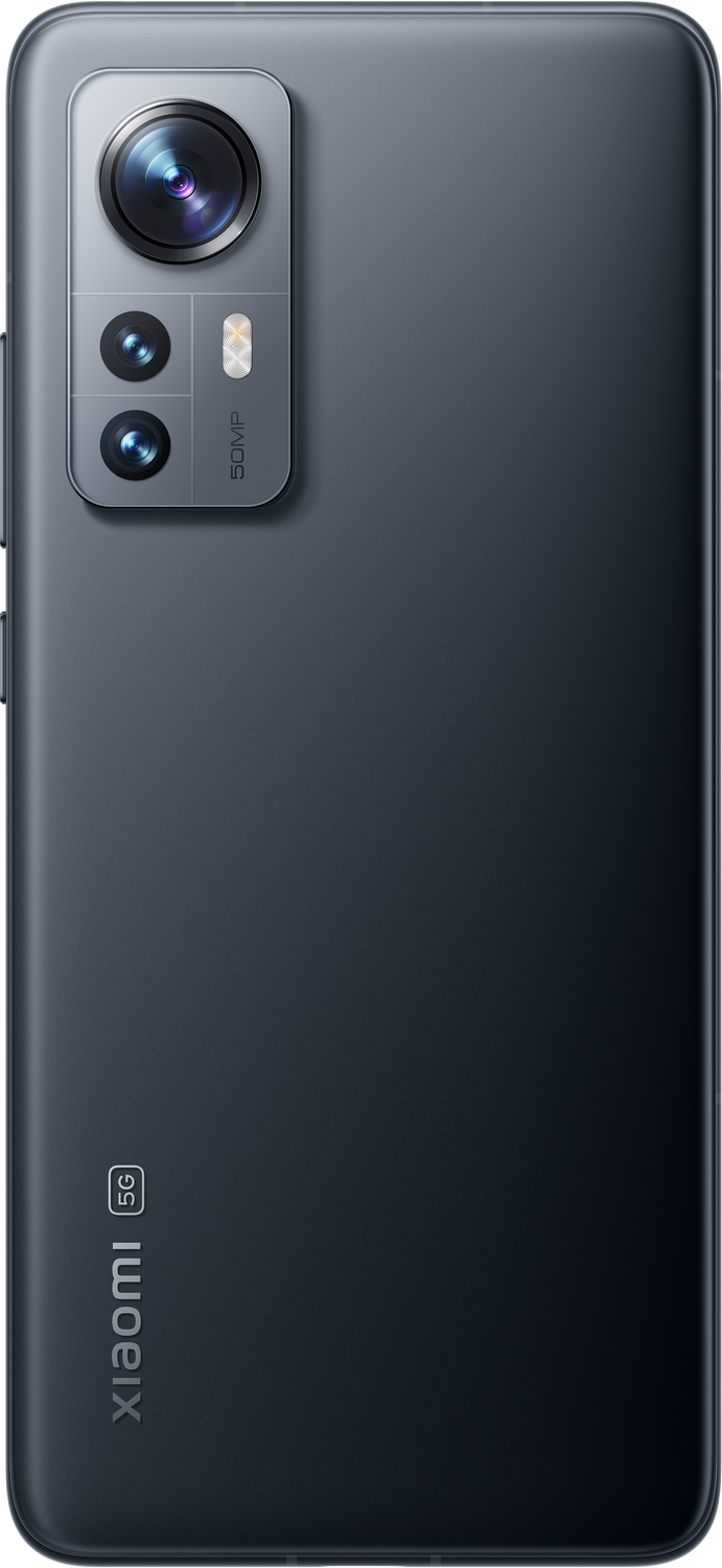 Un smartphone negro con múltiples cámaras.