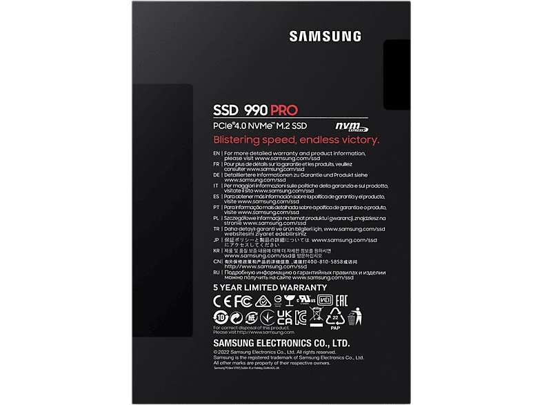 SAMSUNG SSD 990 Pro 2TB kopen? | MediaMarkt