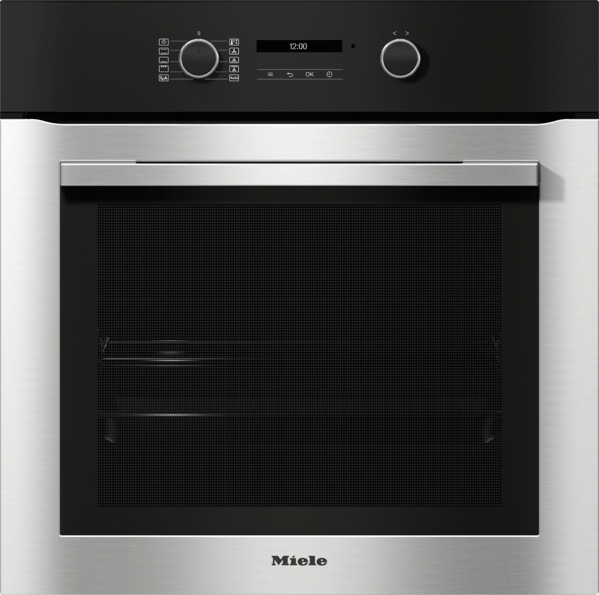 MIELE H 2761 B, Einbaubackofen (Einbaugerät, 76 L, 595 Mm Breit ...