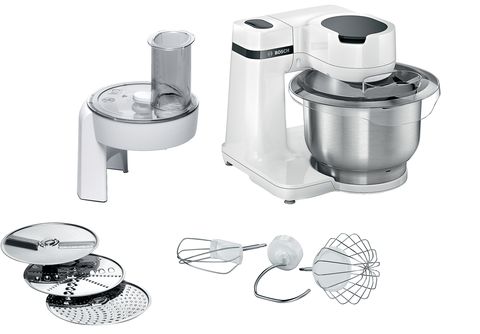 Küchenmaschine BOSCH MUMS2EW01 Küchenmaschine White (Rührschüsselkapazität:  3,8 l, 700 Watt) | MediaMarkt