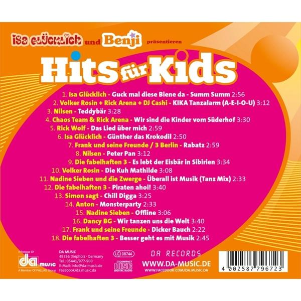 Various - Isa Glücklich und Benji präsentieren Hits für Kids  - (CD)