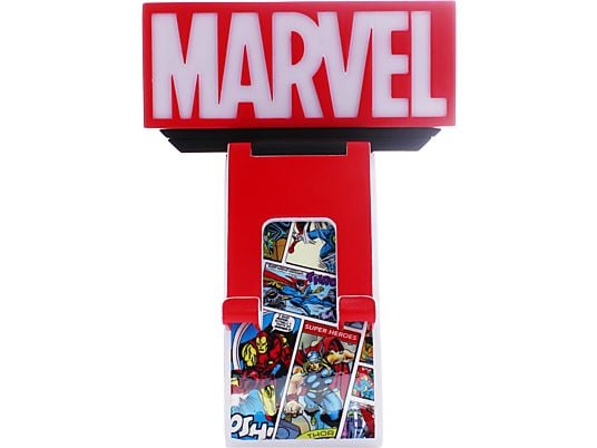 EXQUISITE GAMING Marvel - Marvel Logo: Ikon - Cable Guy - Support pour téléphone portable et manette (Multicolore)