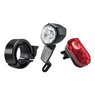 SOFLOW SO Bike Starter Kit - Fahrradlicht LED Set (Schwarz)