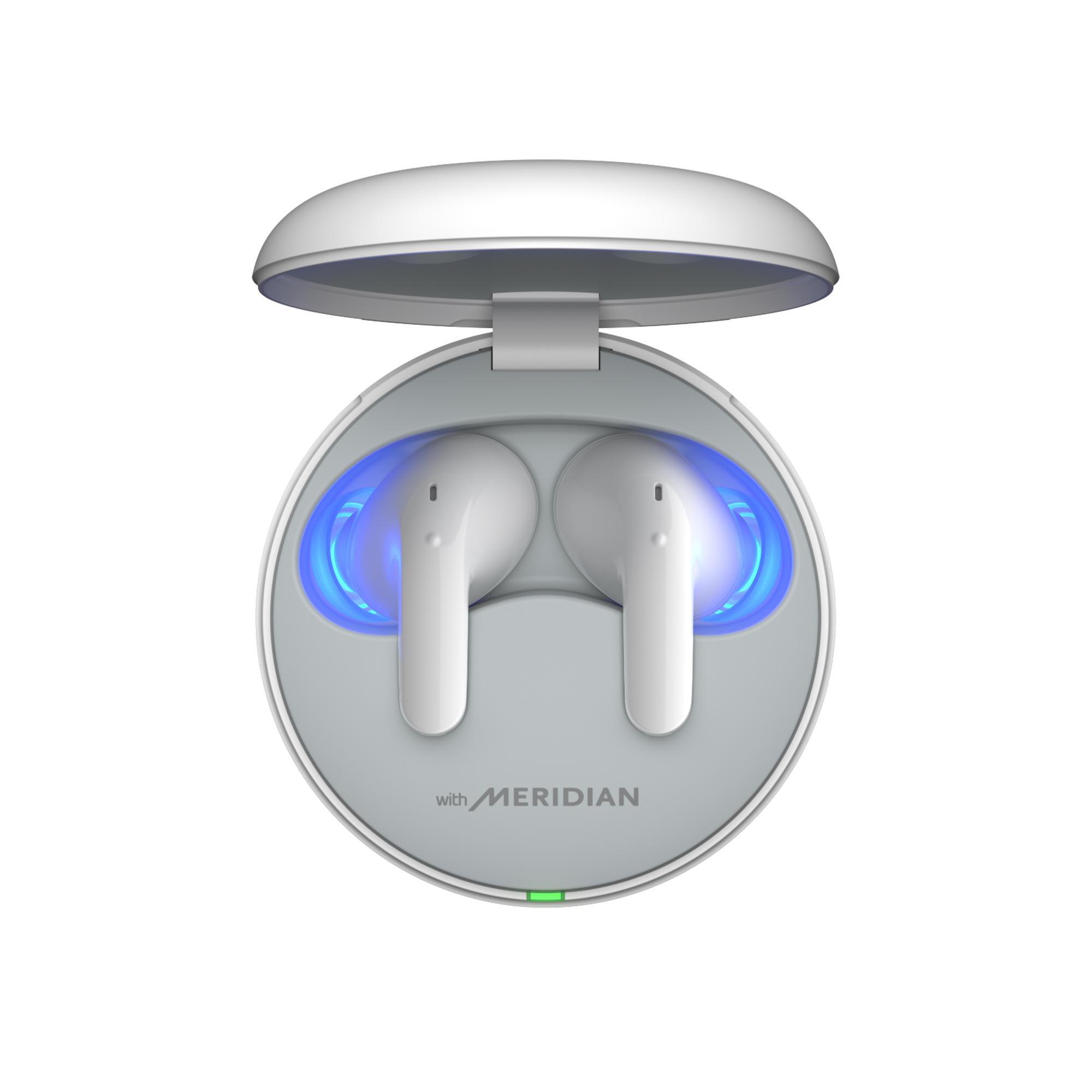 LG TONE Free DT80Q True Wireless, In-ear Kopfhörer Bluetooth White