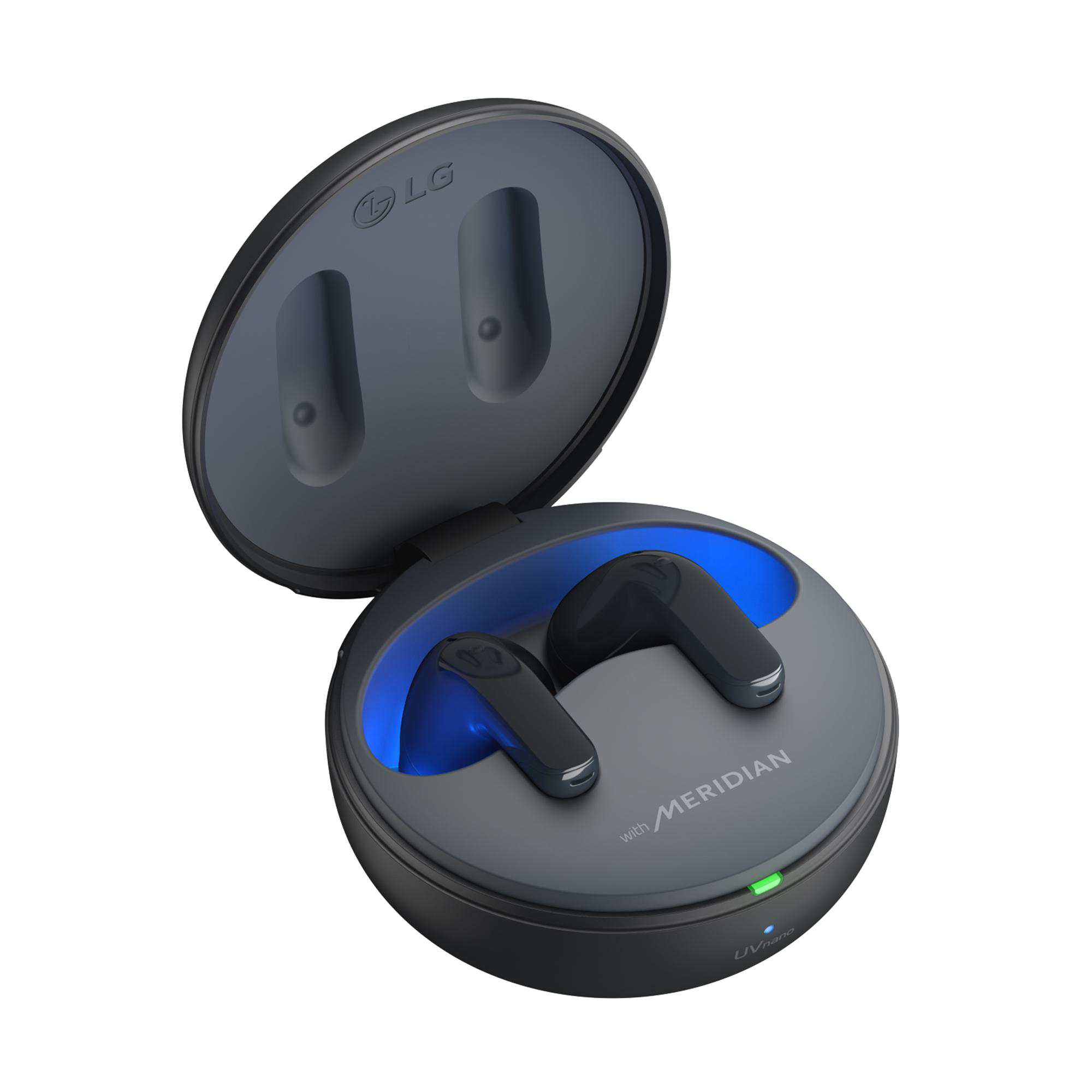 LG TONE Free DT80Q True Wireless, In-ear Kopfhörer Bluetooth Black