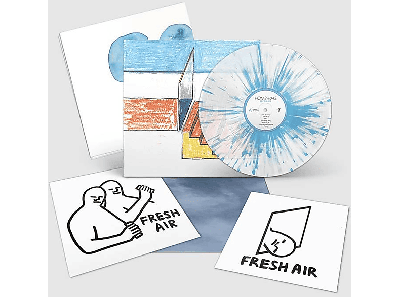 (Vinyl) Homeshake And Splatter Fresh Clear - (Blue Vinyl) Air -