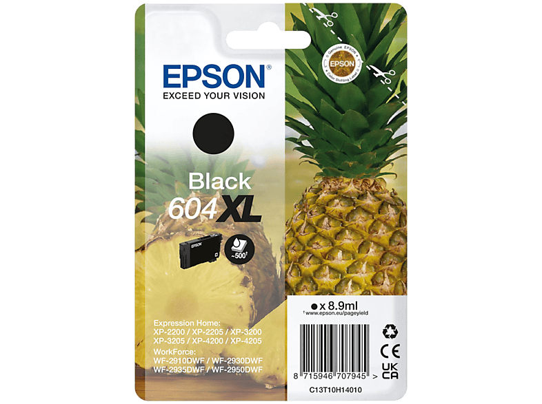 Epson Inktpatroon 604 Xl Zwart (c13t10h14020)