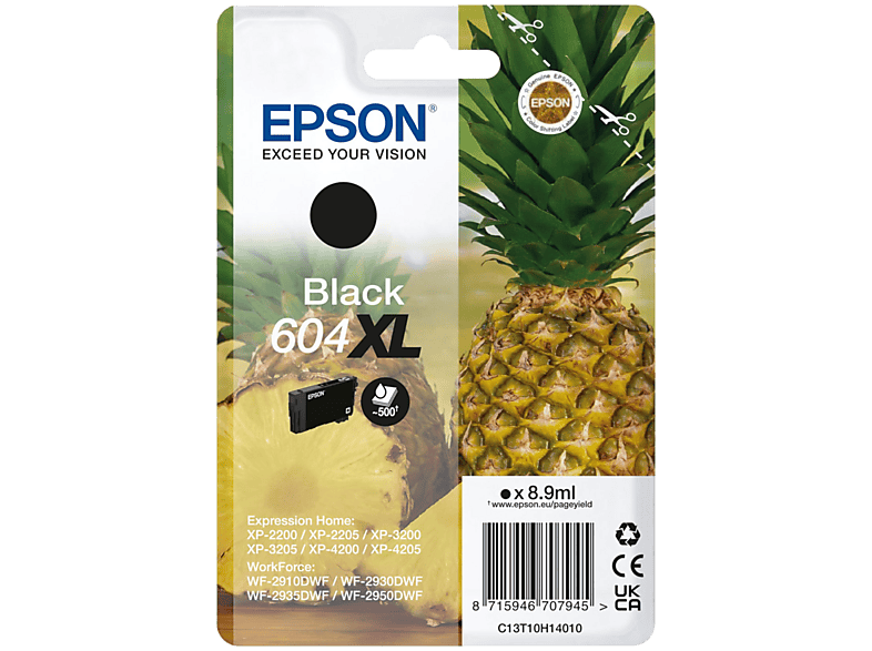 Cartouche d'encre Epson 604XL noire
