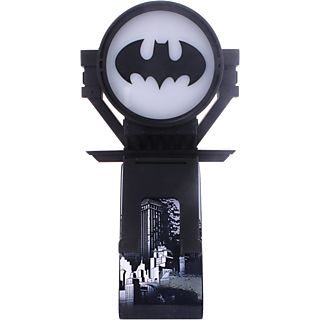 EXQUISITE GAMING Batman - Bat Signal: Ikon - Cable Guy - Supporto per controller e smartphone (Nero/Bianco)