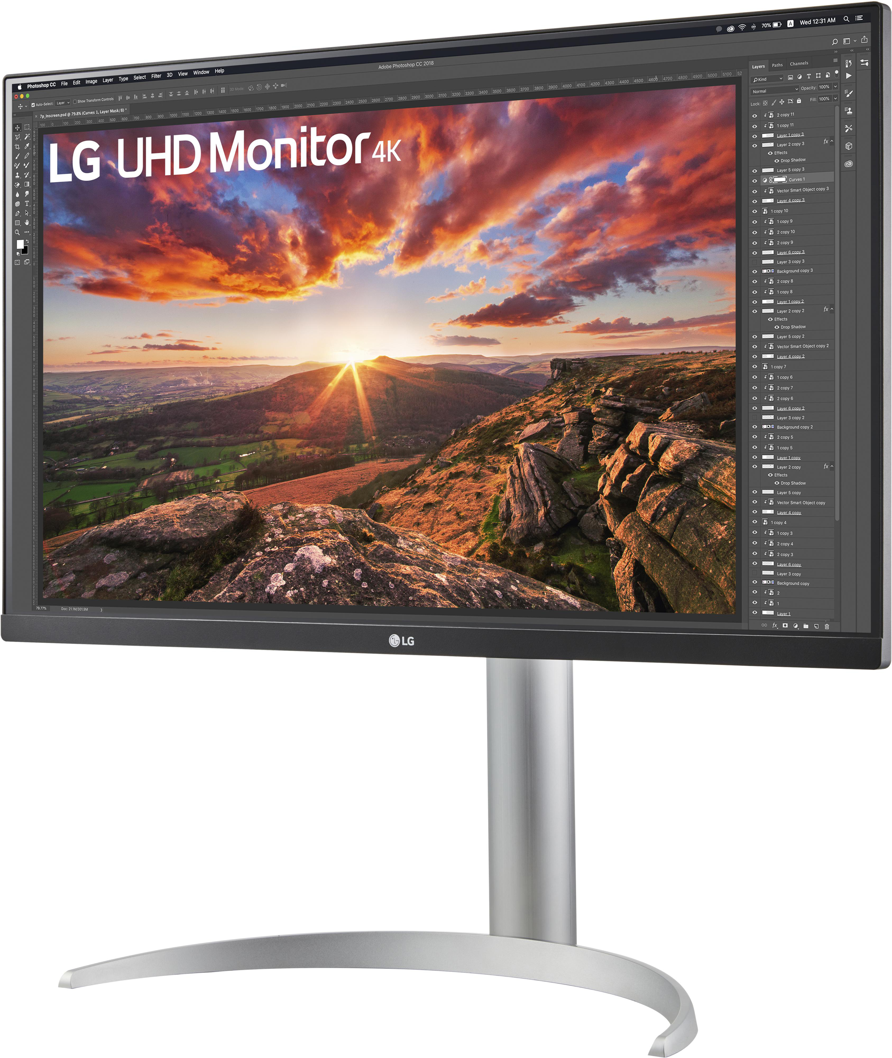 LG 27UP850NP-W.AED 27 Zoll  UHD 4K  Monitor  5 ms Reaktionszeit  