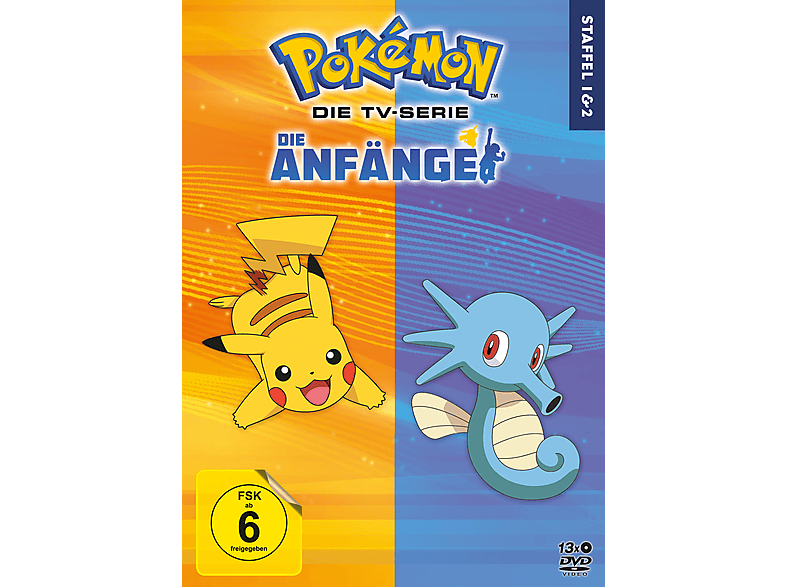 - TV-Serie: Staffel Pokemon DVD Die 1+2