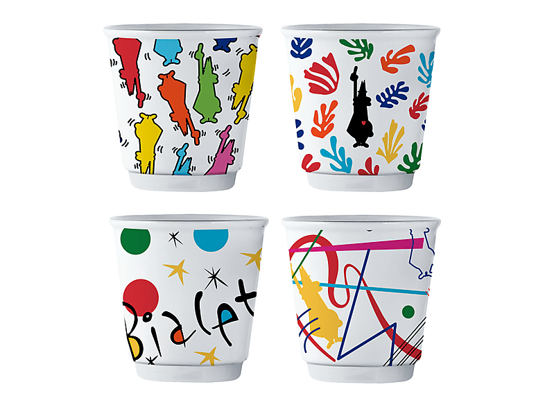 Bialetti Espresso-Becher 4 Stück